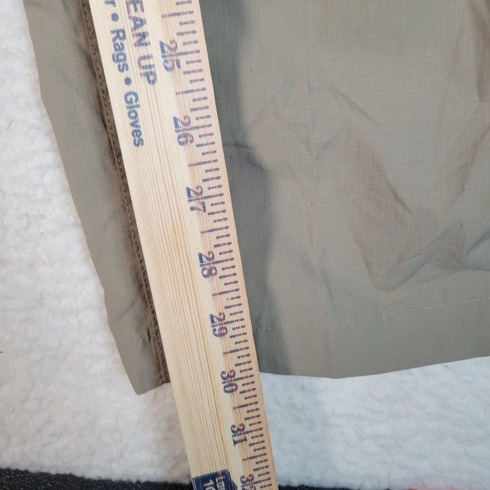 Columbia Convertible Cargo Pants Mens 36x30 Khaki Tan Hiking Zip Off Ripstop - Picture 8 of 16